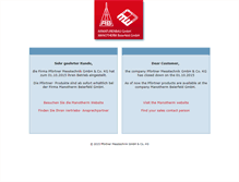 Tablet Screenshot of pfoertner-messtechnik.de